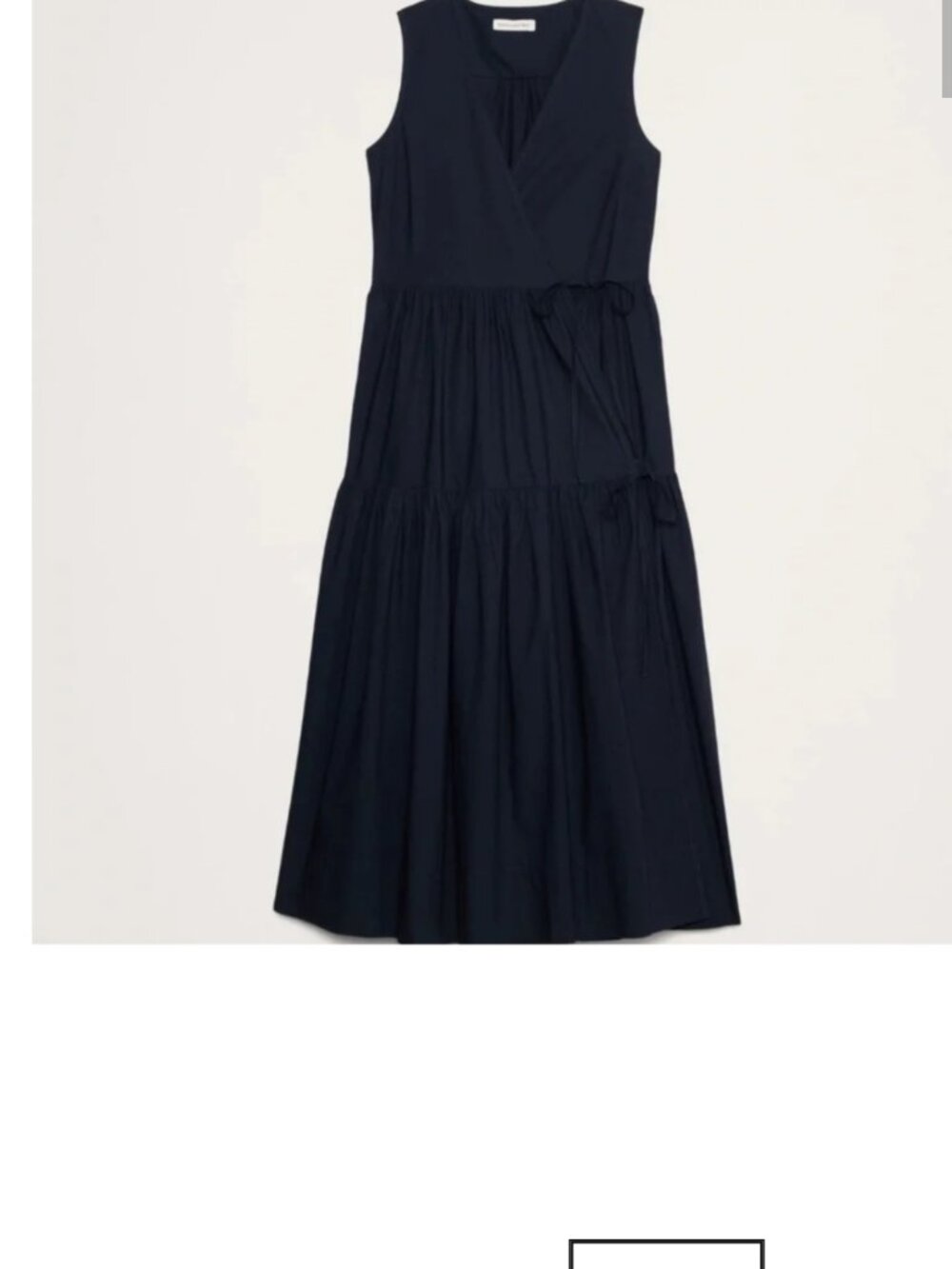 Banana republic cotton poplin maxi dress NWT - Picture 2 of 3